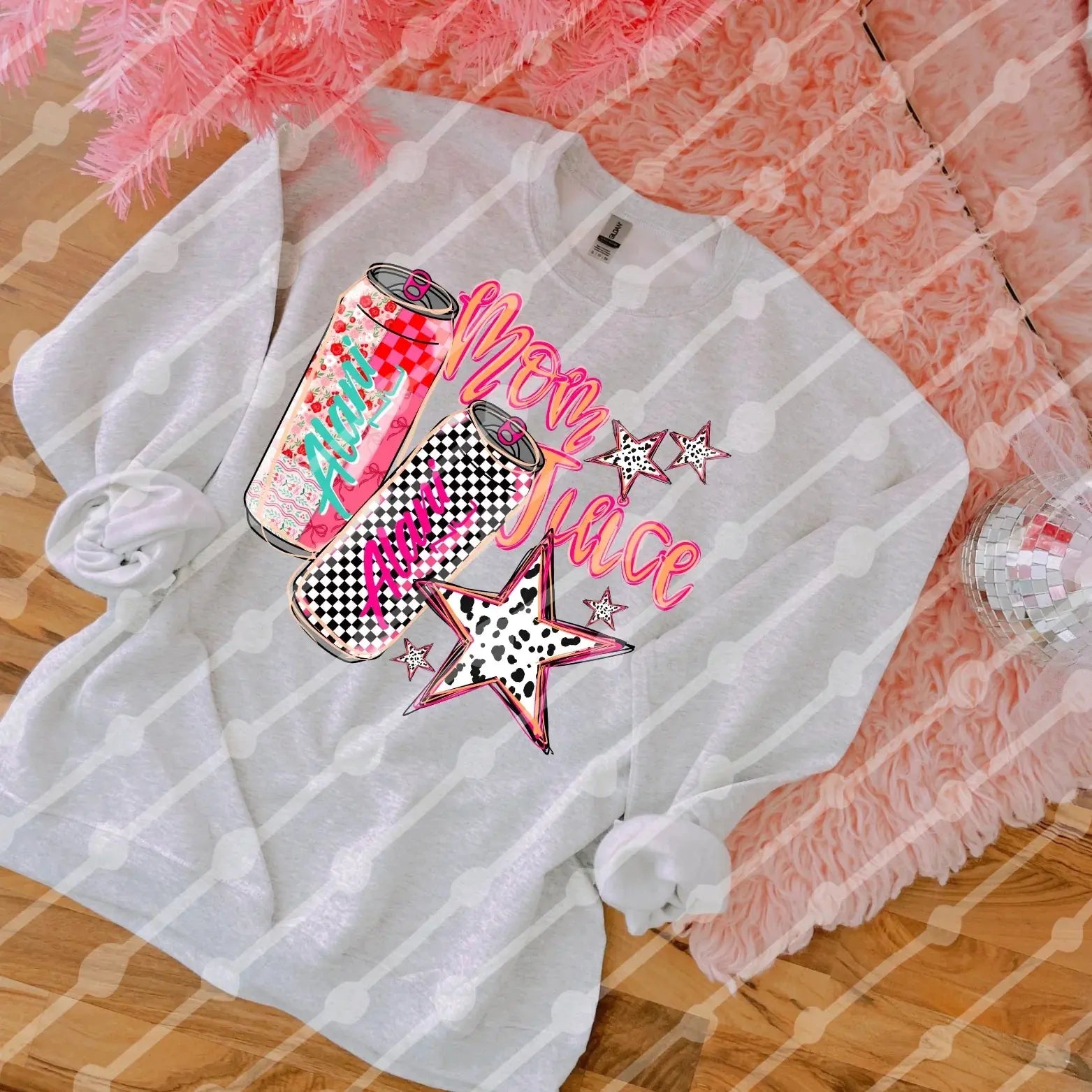 A lani Mom juice tee or sweatshirt Gunpowder and Lace Boutique Nac