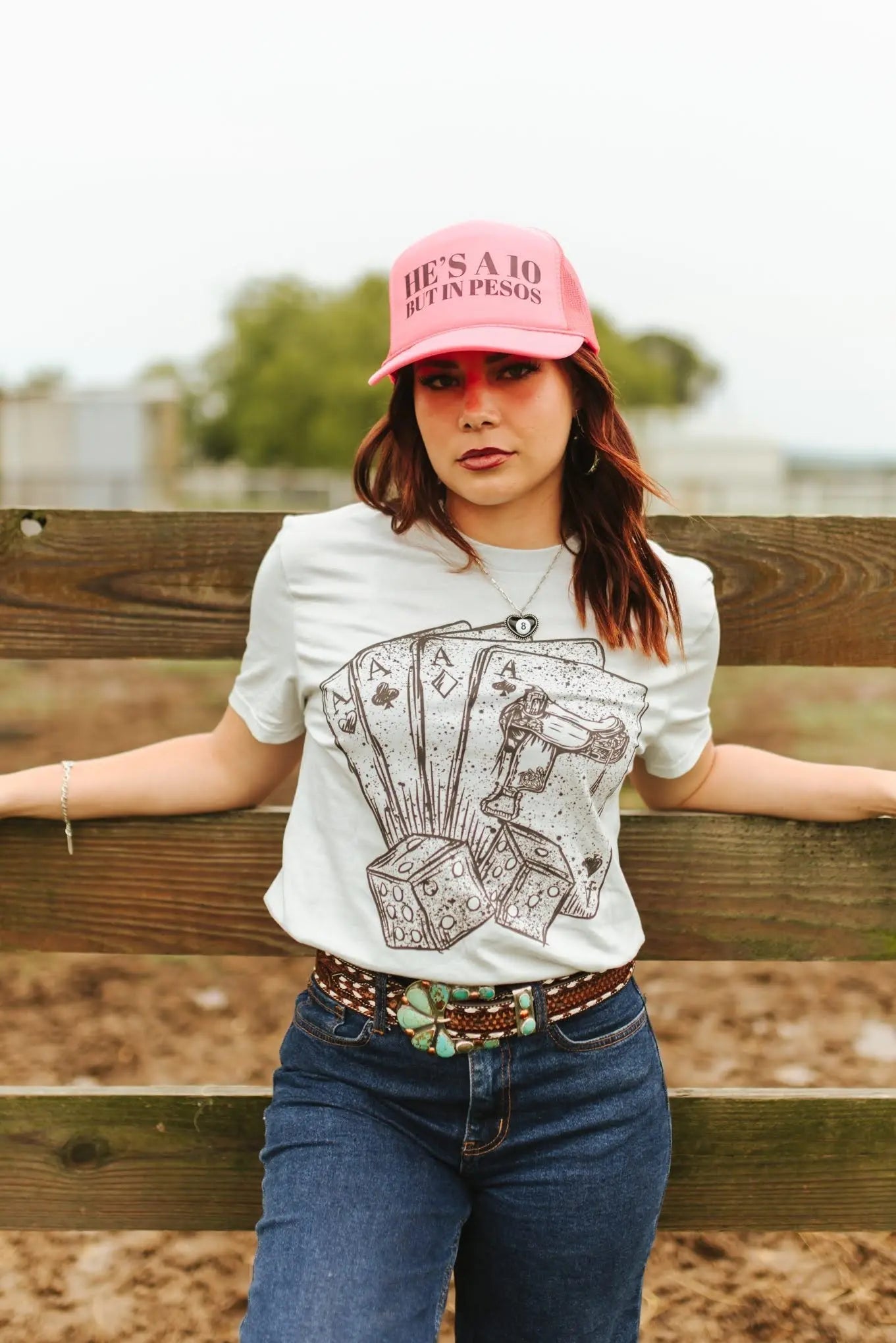 Aces And Dice Graphic Tee Wild Junkie