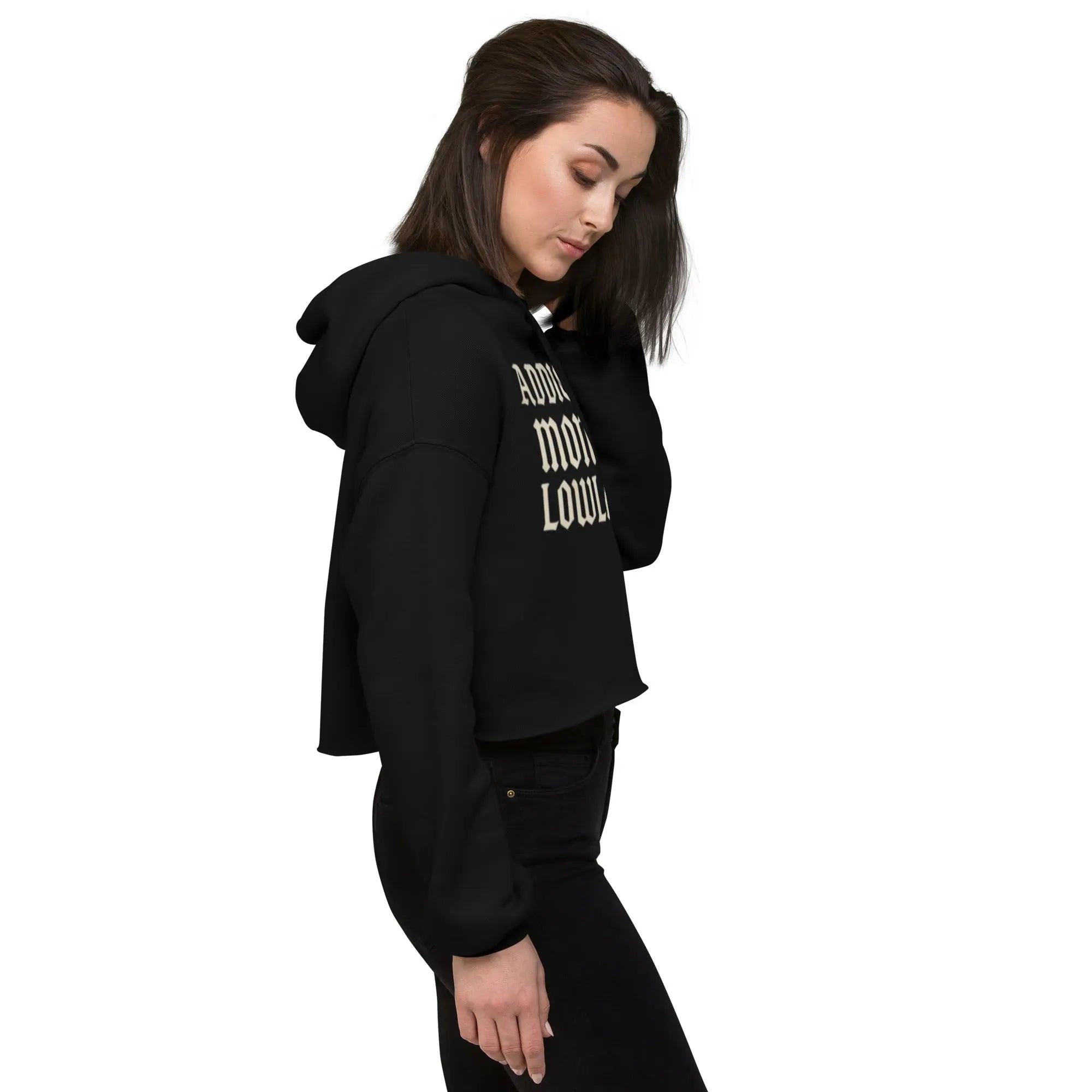 Addicted Crop Hoodie Wild Cactus Boutique